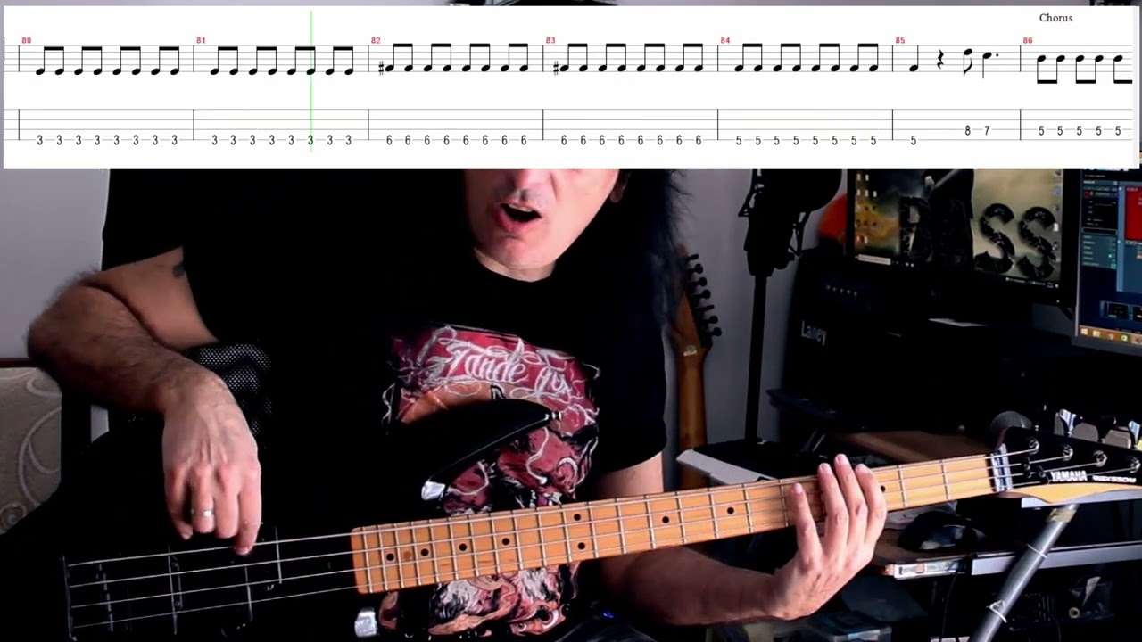 Helloween - I Want Out - Bass Cover and Tab
