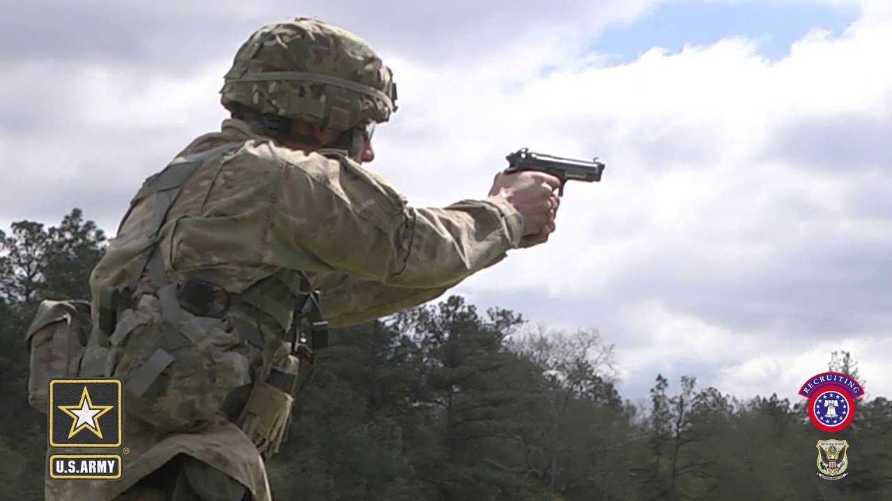 All Army - Combat Pistol footage