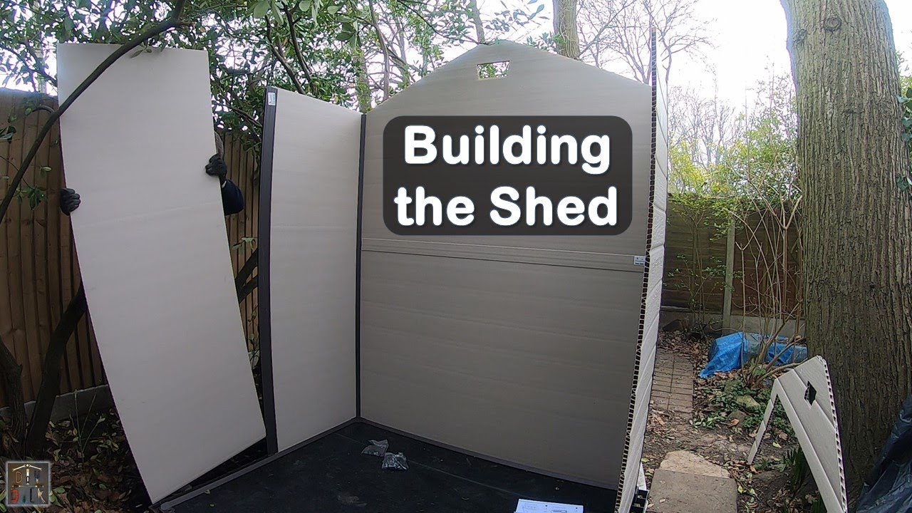 Plastic Shed Project Part 3: Building the Keter Shed