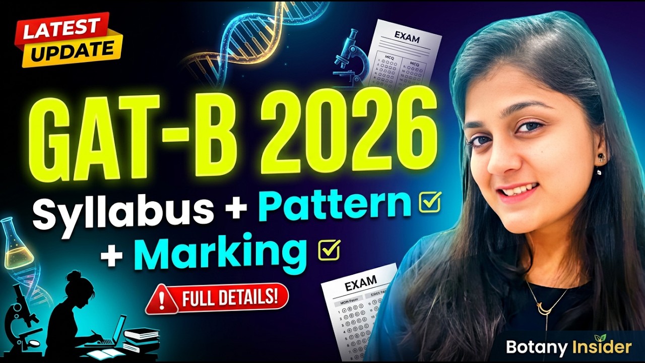 GAT-B 2026 Complete Guide 🚀 | Syllabus + Pattern + Marking