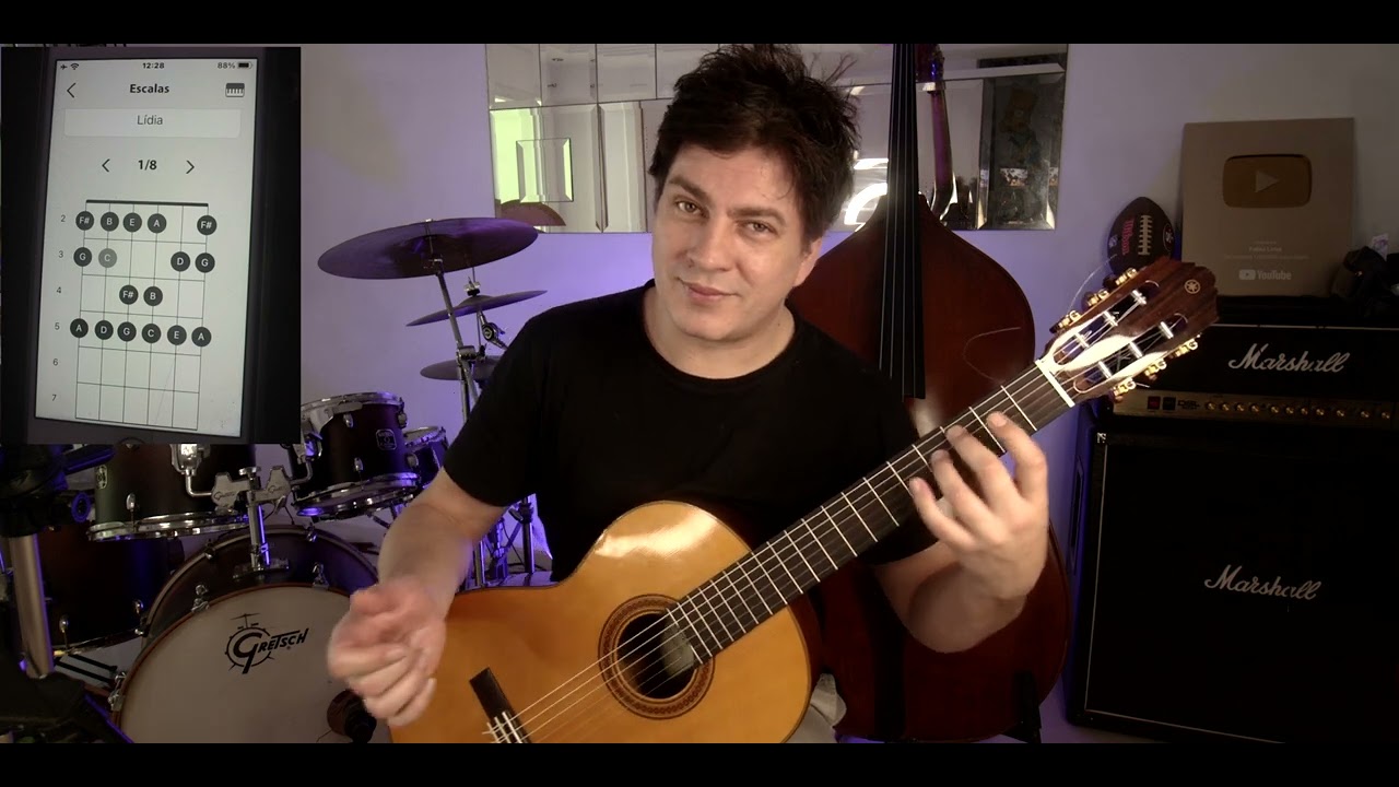 O Melhor App pra Estudar Violão e Música por Fabio Lima 