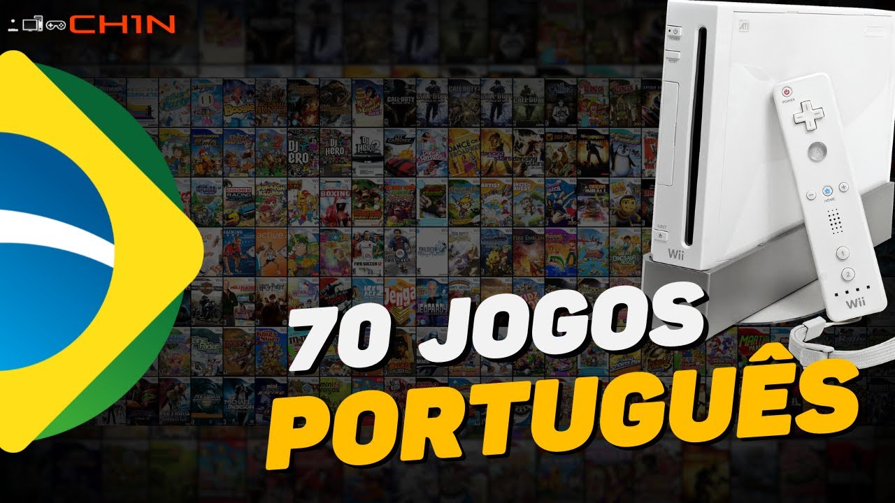 70 Jogos de Nintendo Wii Traduzidos em Portugu&ecirc;s PT BR
