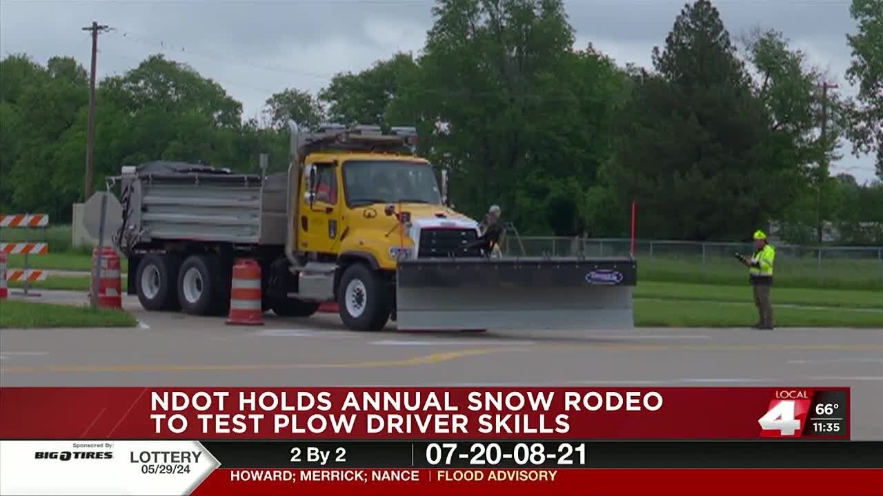 Snow Plow drivers put to the test in annual Snow Rodeo