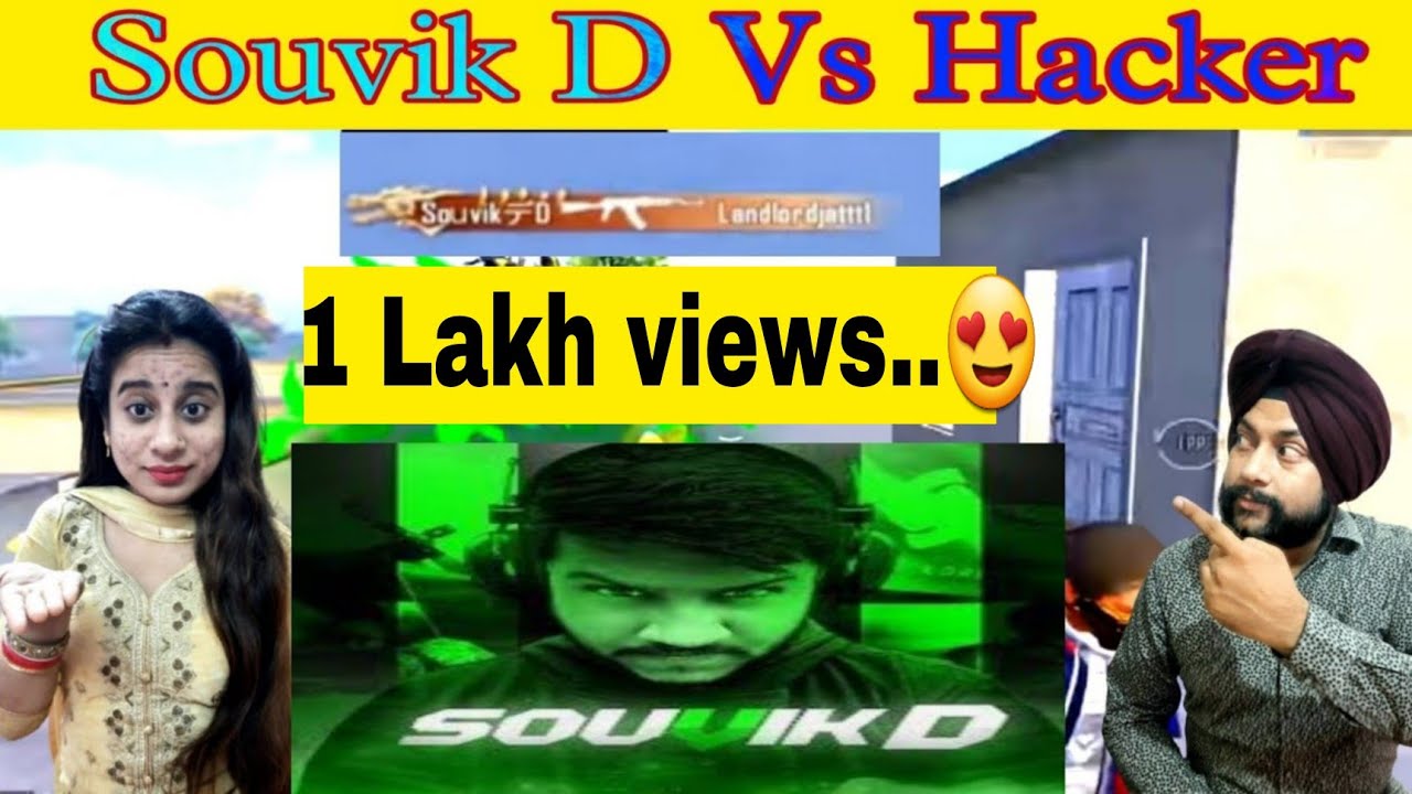 Souvik D vs Hacker .....King of BGMI