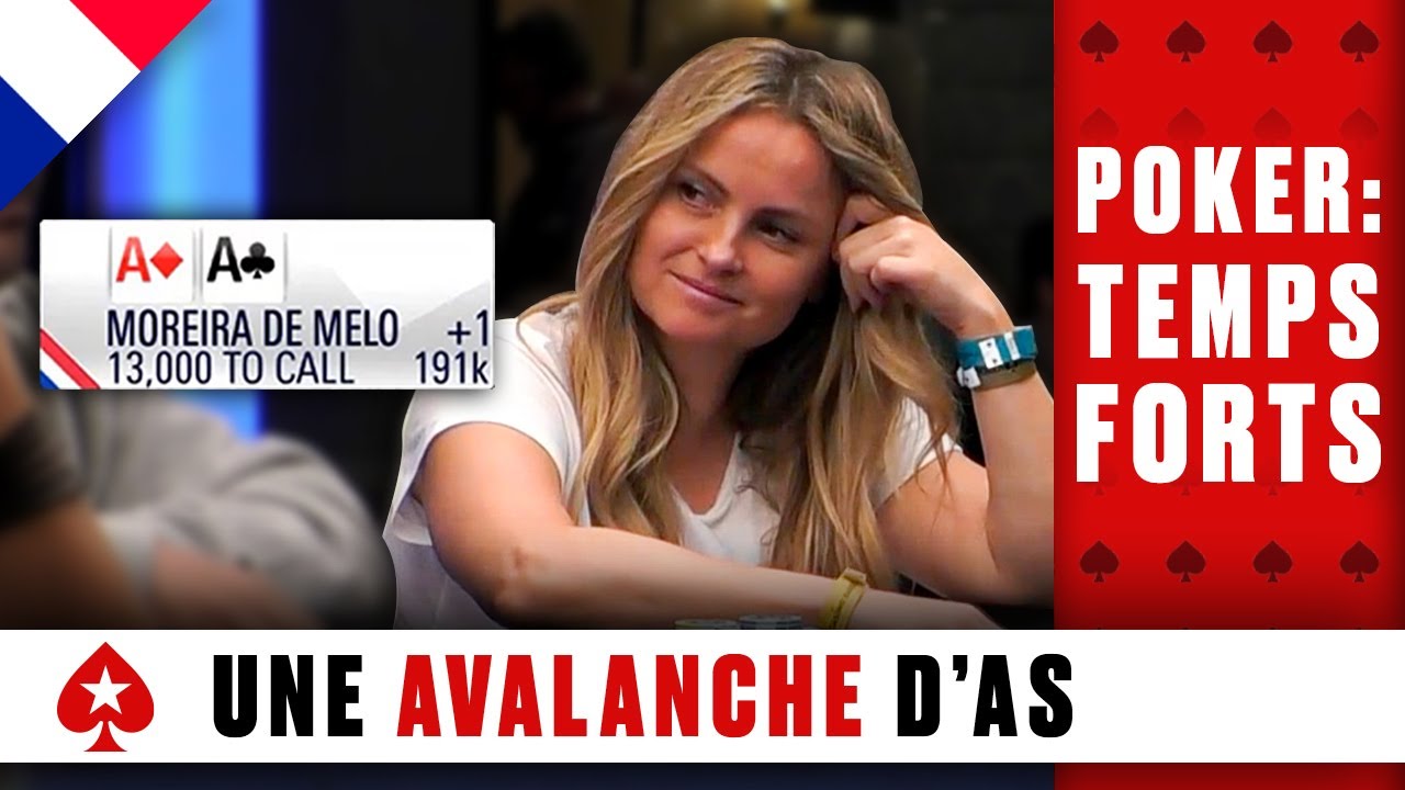 Une avalanche d'as dès la première heure ♠️ Poker: Temps Forts ♠️ PokerStars Français
