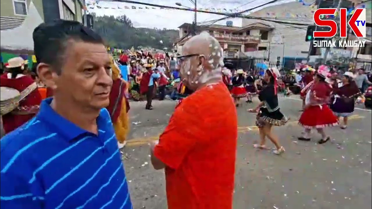 GUALACEO AZUAY ECUADOR SALUDOS AMIG@S LA COMUNIDAD DE CAGUAZHUN CHICO LOS  CARNAVALES 