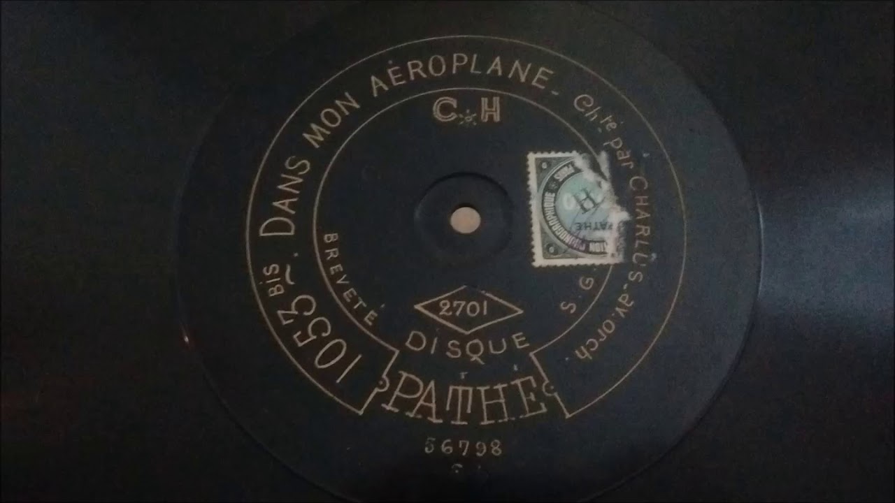Charlus - Dans mon Aéroplane - 1910