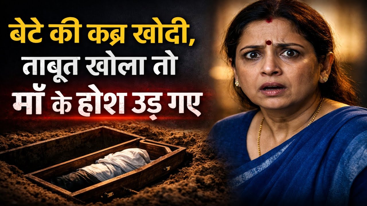 बेटे की कब्र खोदी, ताबूत खोला तो माँ के होश उड़ गए