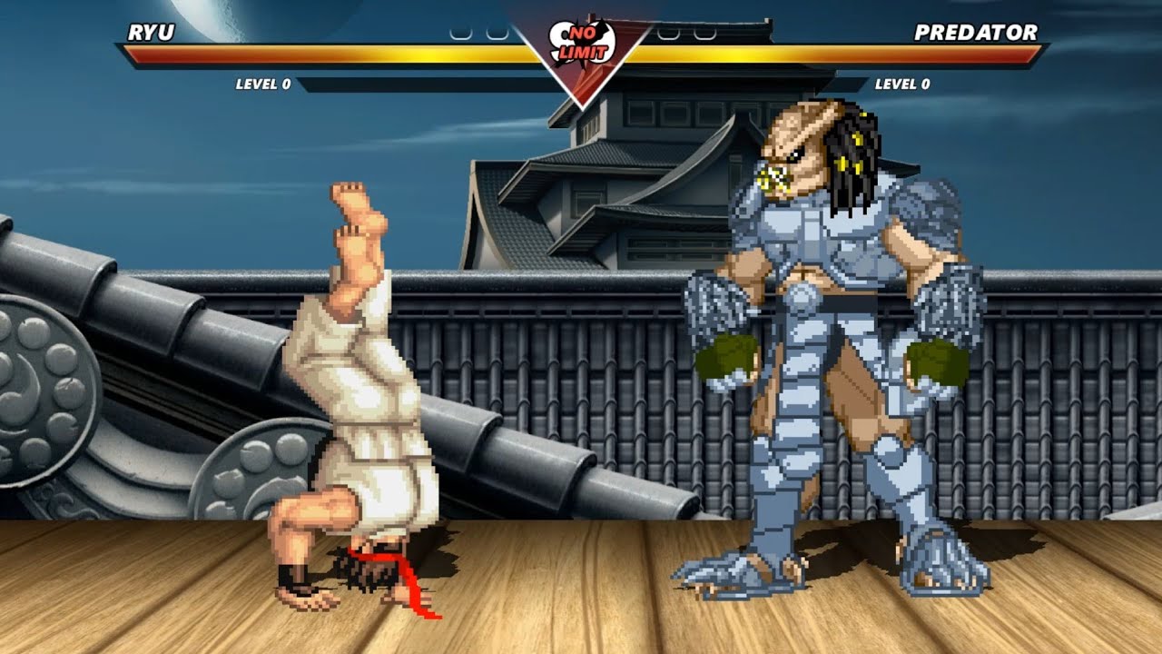 ULTIMATE RYU vs PREDATOR - Epic Combat❗🔥