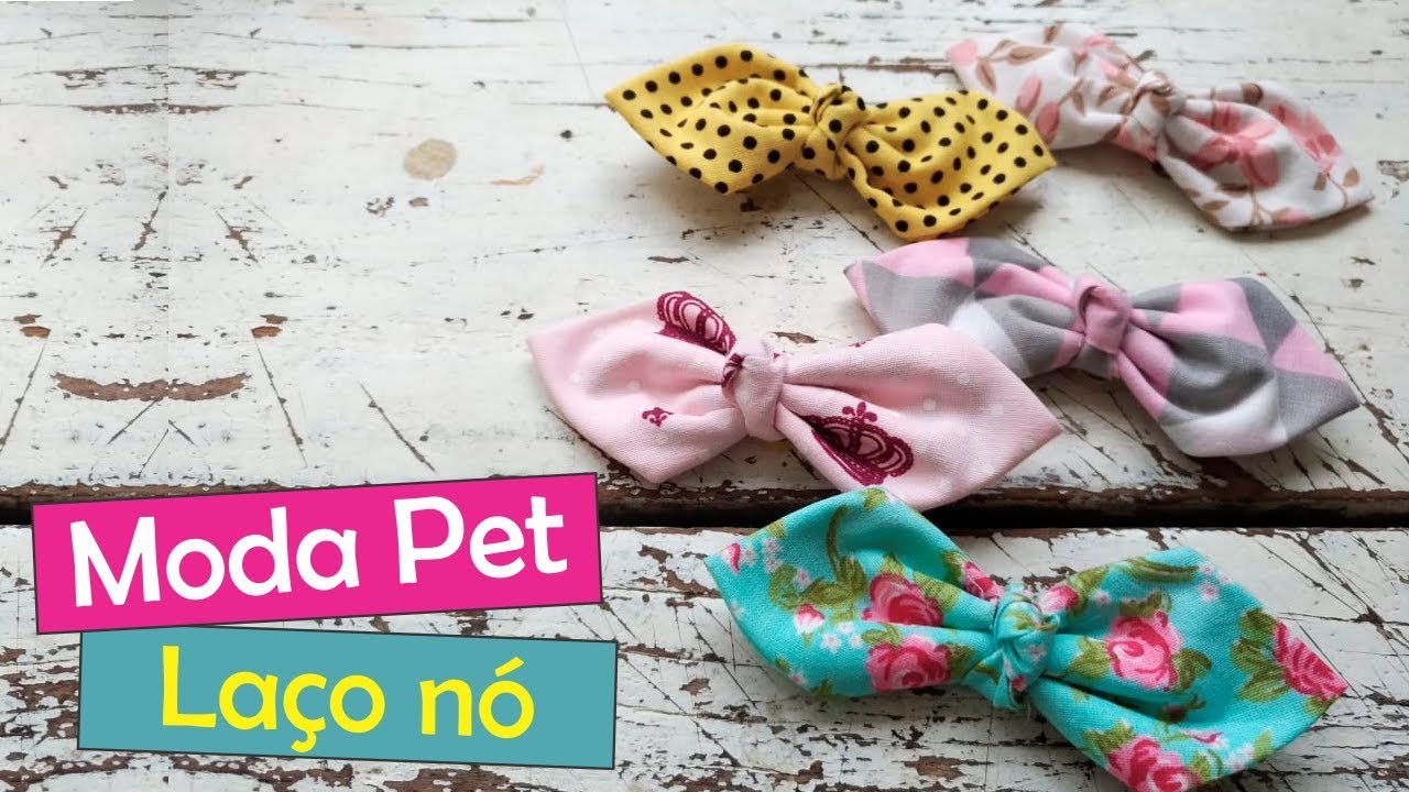 #5 Moda Pet: Laço nó