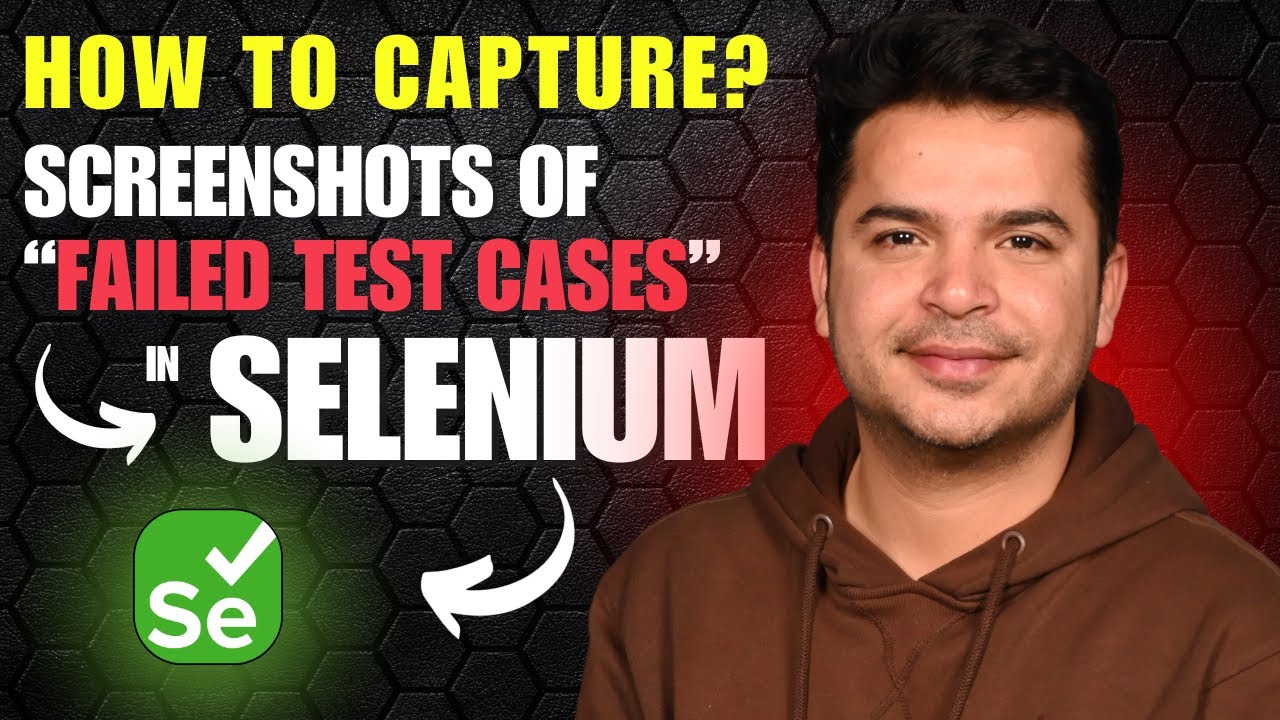 How to Capture Screenshots of Failed Test Cases in Selenium WebDriver