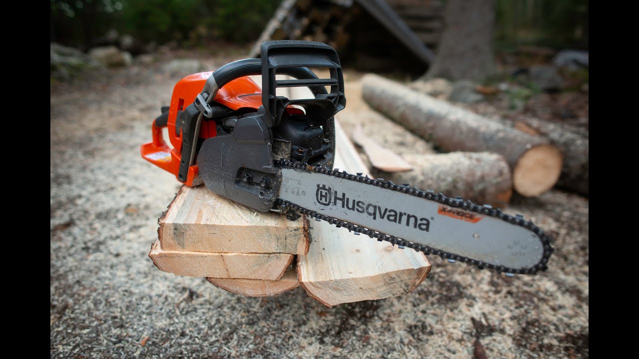 Moottorisahalla lankkuja ja eräjormailua. Husqvarna & mf35