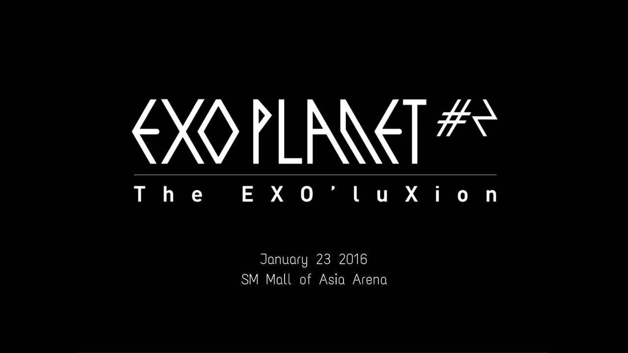 EXOLUXION IN MANILA! BUCKETLIST!!!