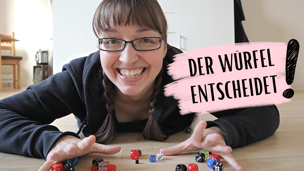 Ich sortiere 7 TAGE aus so viel der WÜRFEL will 🎲 CHALLENGE am #MINIMALMITTWOCH