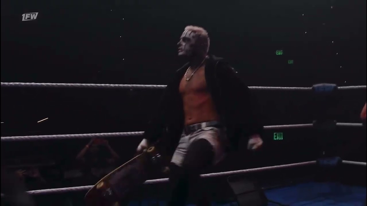 Darby Allin Interrupts Coffin Match between Sid Ellington & Kiran at 1FW SummerStage