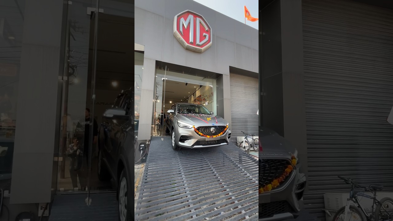 New Car delivery || MG Astor || #shorts #mgastor2023 #mg #cardelivery