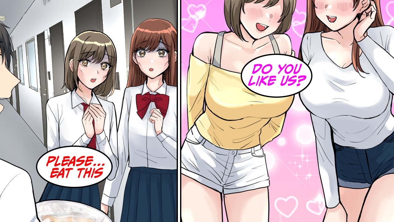 When I share my cooking with the sisters who live next door to me [Manga Dub]