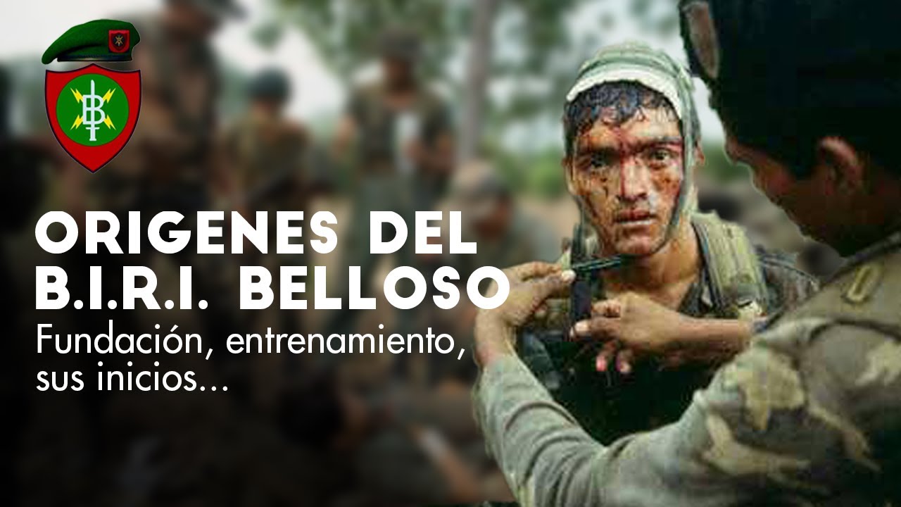 Los inicios del B.I.R.I. General Ramón Belloso | Fundación, entrenamiento y otros datos.