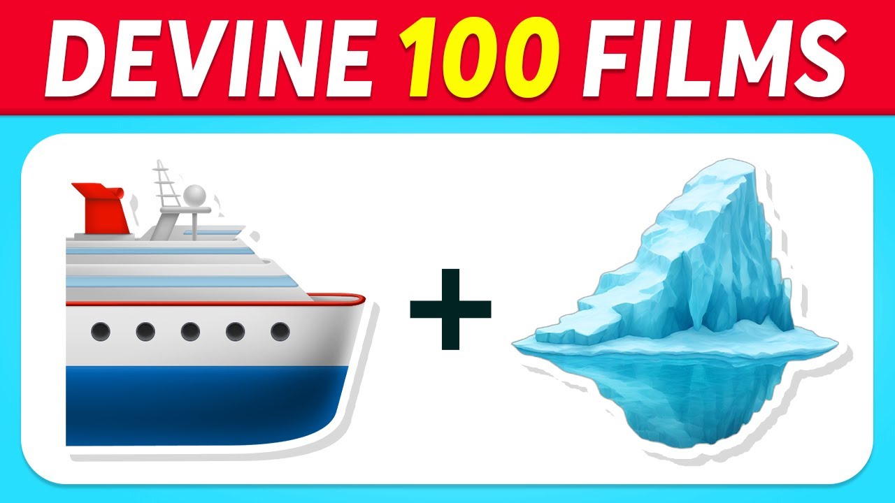 Devine 100 FILMS en &Eacute;MOJIS 🎥🍿🧠 Quiz &Eacute;mojis 2024