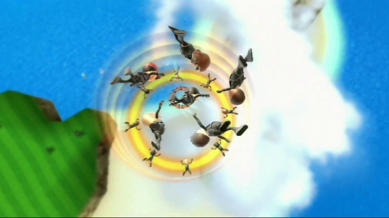 Wii Sports Resort - Skydiving