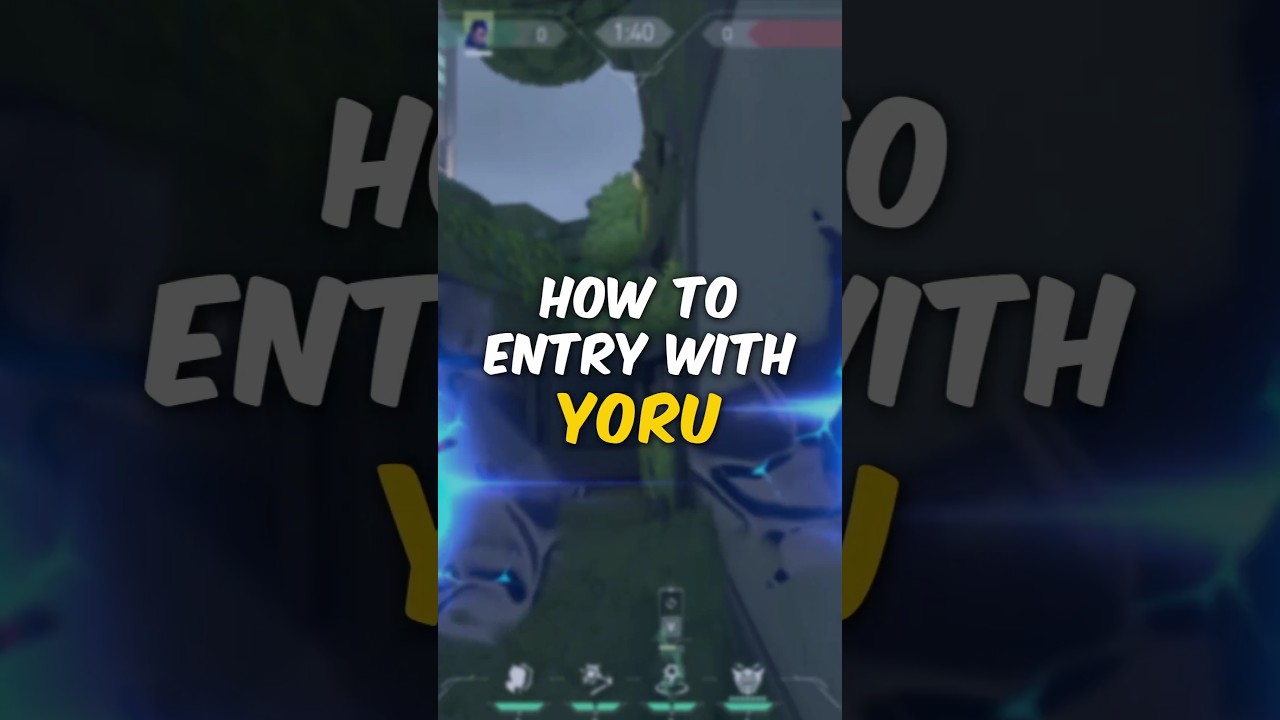 How To Entry Yoru (FRACTURE) #Valorant