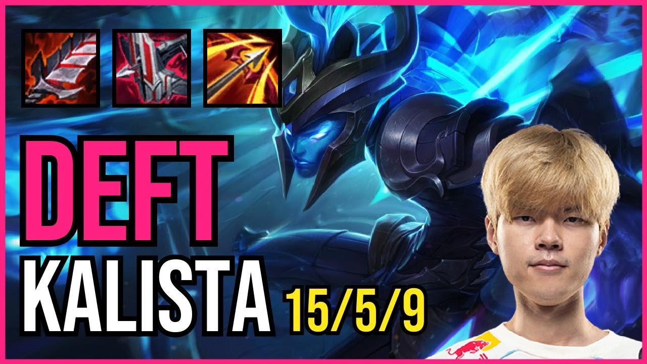 DEFT - KALISTA vs. LUCIAN Top | KR CHALLENGER | PATCH 10.25