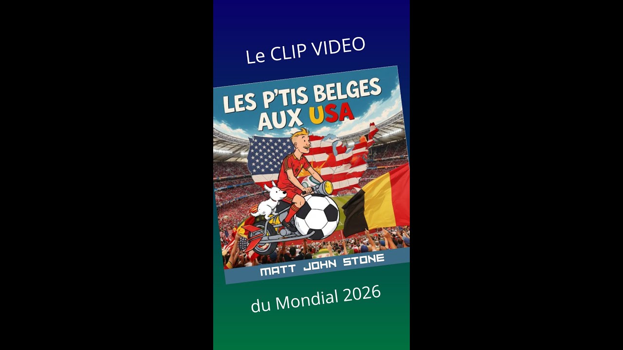 Matt John Stone - Les P'tis Belges aux USA (Hymne Officieux Mondial 2026 🇧🇪🇺🇸)
