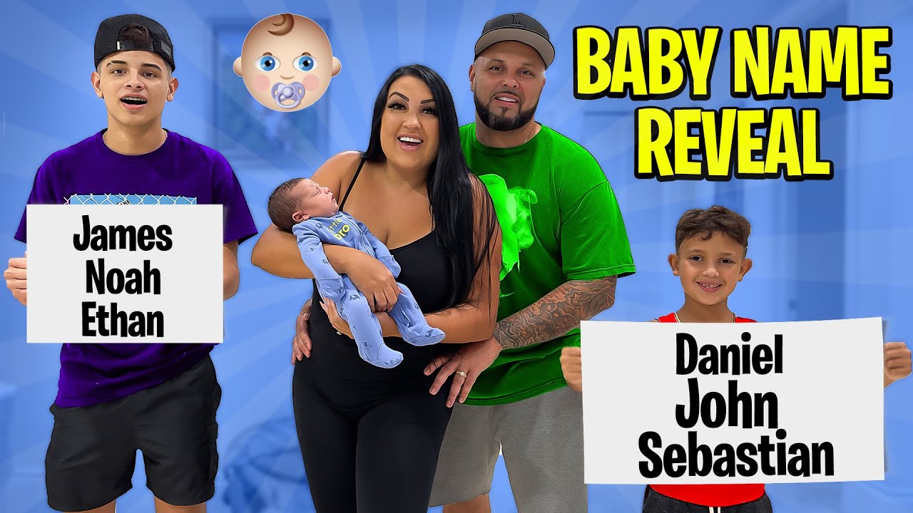 REVEALING OUR BABY'S NAME!