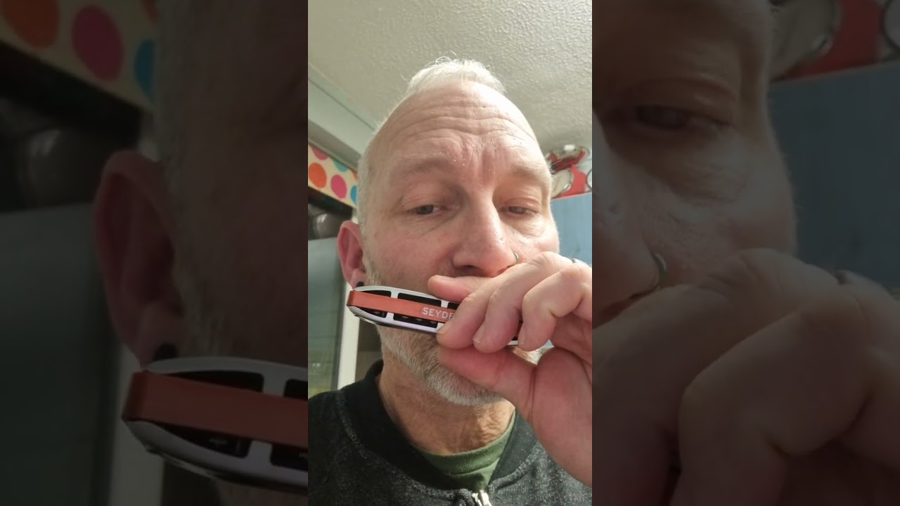 Processing, reflectiing on vibrato, process. On harmonica 