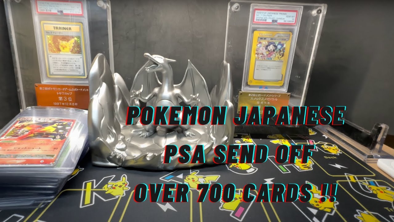 Pokemon Japanese PSA Bulk Send Off - Over 700 Cards !!!