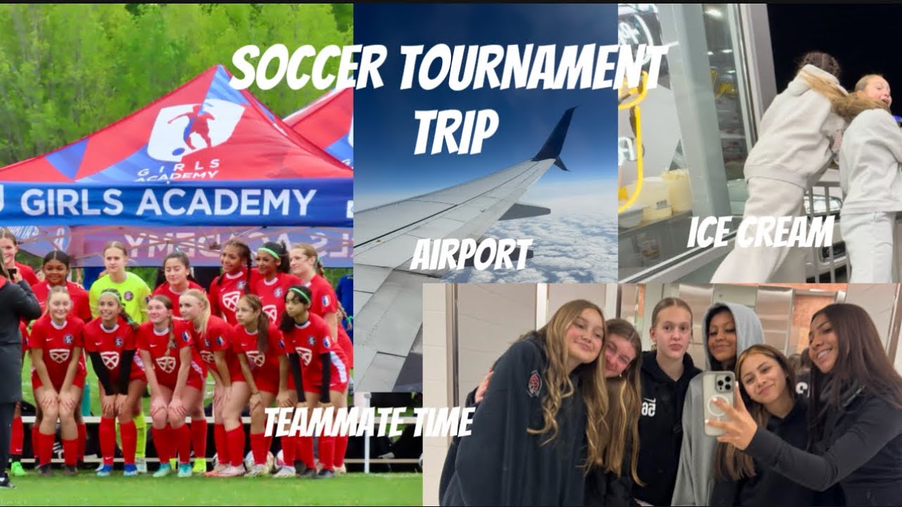 Soccer tournament trip vlog Spring showcase 2025!!