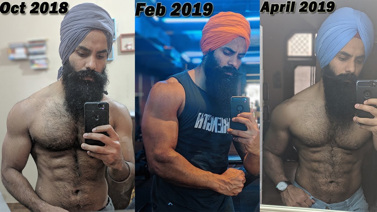 My 6 months Bulking Results|| Before & After Physique comparison ||Daman Singh