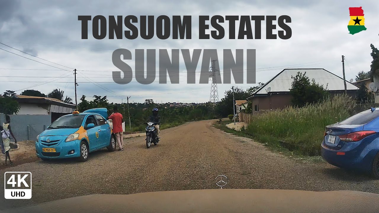 Sunyani Day Drive E41 Tonsuom Estates 4K