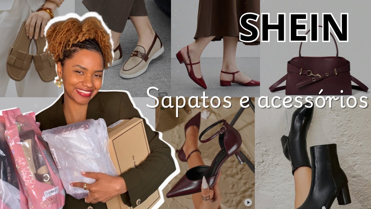 RECEBIDOS DA SHEIN: Sapatos, Bolsas e Acessórios 👜👠