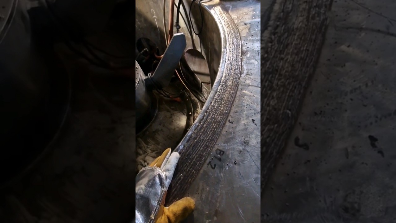 Proces spawania stal duplex 120mm 136 mag