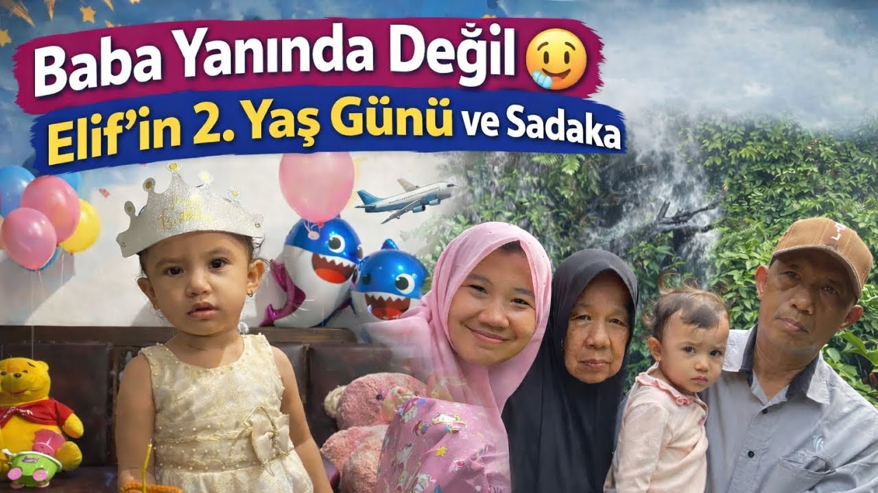 Elif’in 2. Yaş Günü 🎉 Sürpriz Doğum Günü Kutlaması