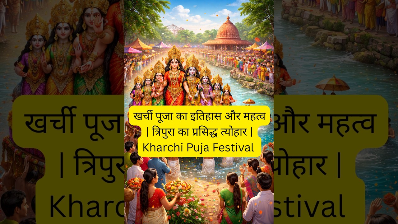 खर्ची पूजा का इतिहास और महत्व | त्रिपुरा का प्रसिद्ध त्योहार | Kharchi Puja Festival