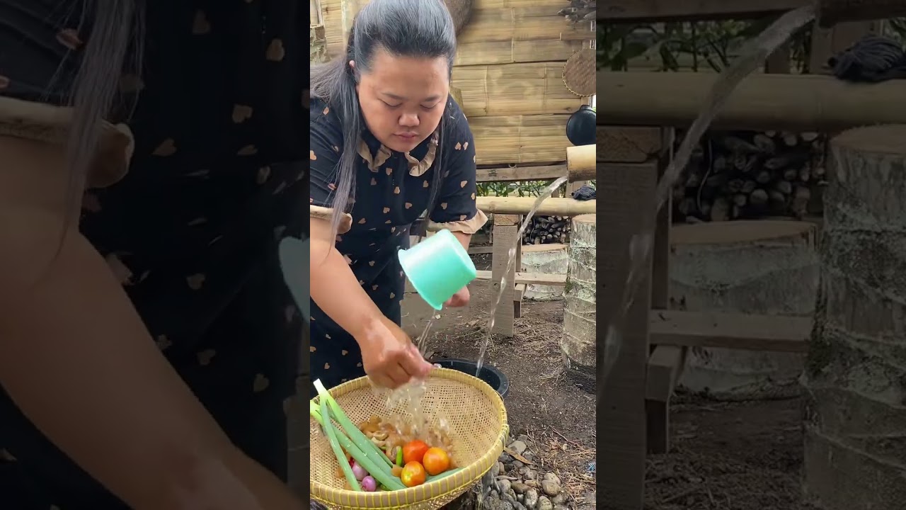 MASAK TERONG KIKIL TUMIS PEDAS di pondok kebun hari ini