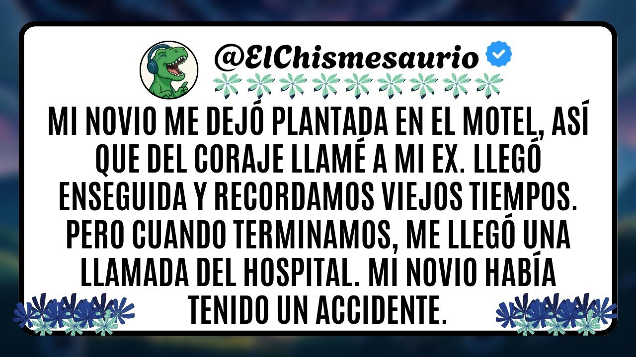 Mi novio me dejó plantada en el motel, así que del coraje llamé a mi ex. Llegó enseguida