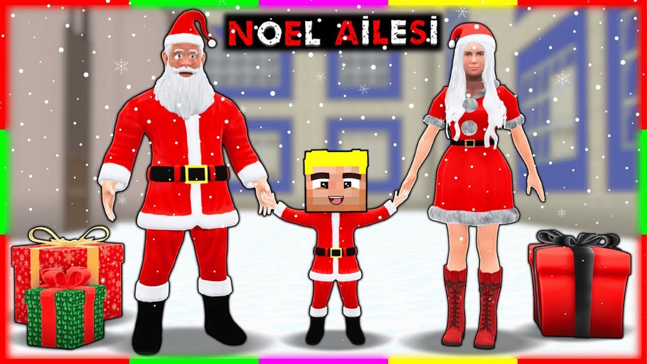KORKUNÇ NOEL AİLESİ, FAKİR EFEKANI EVLAT EDİNDİ! 😍🥰 - Minecraft