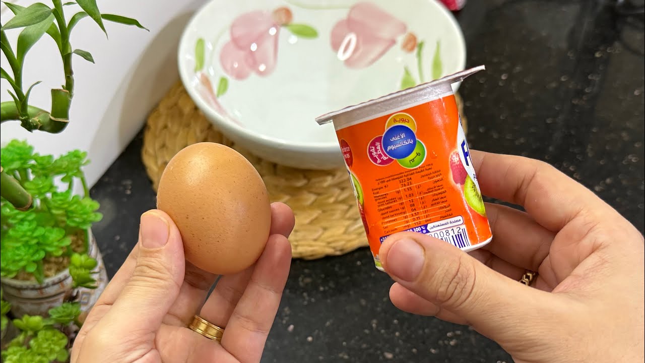 حلوة سريعة في المقلاة بحبة بيض وياغورت اقتصادية تسلكني غي هي حتى مع ضياف الغفلة 😋 لازم تجربيه