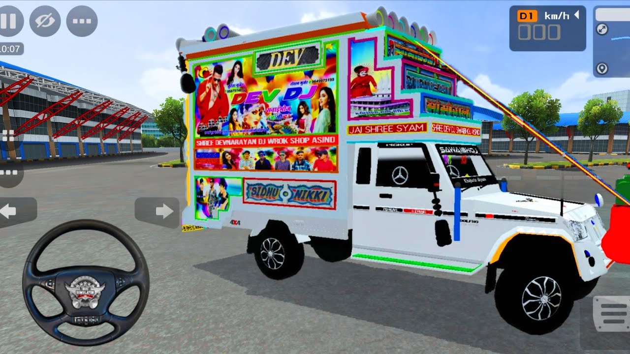 Dj pickup game ! Dj pickup game bus Simulator Indonesia ! Mobile Game ! Bussid dj pickup mod ! Game