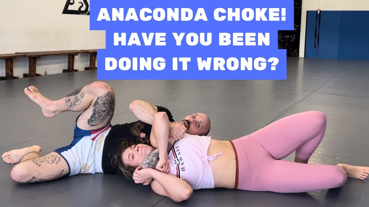 ANACONDA VS DARCE! HAVE YOU BEEN DOING THE ANACONDA CHOKE WRONG?!