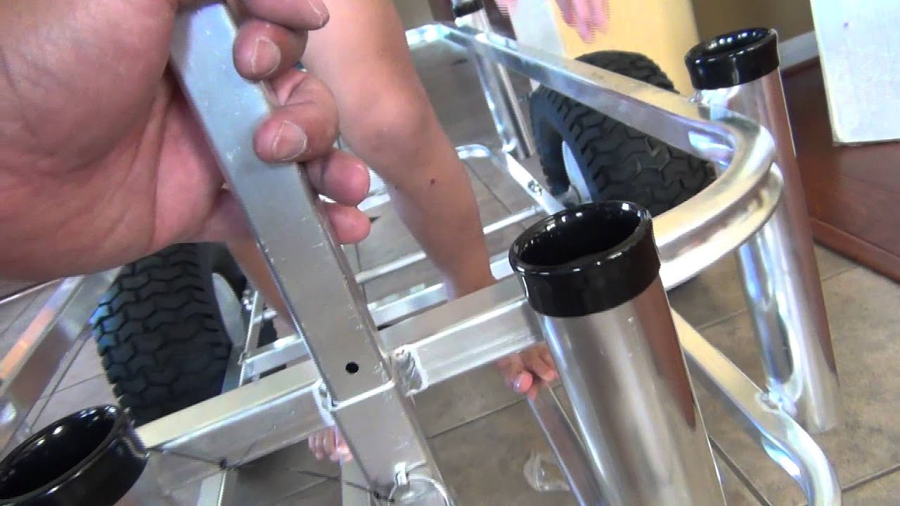 reels-on-wheels pier cart