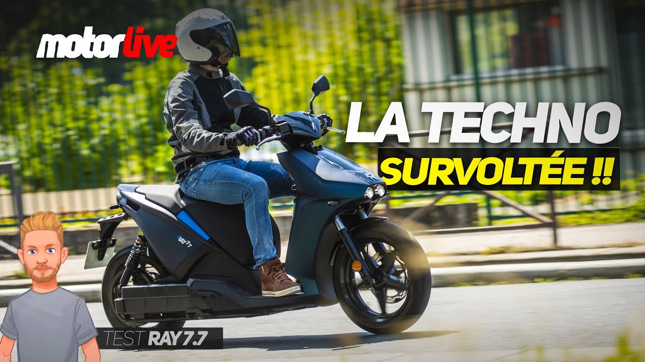 RAY 7.7 : la techno survolt&eacute;e !! - MOTORLIVE