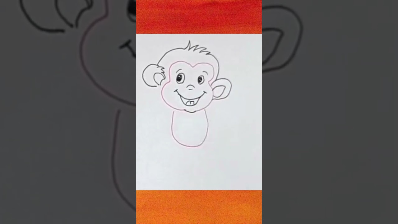 33U = Very Easy Monkey Drawing |