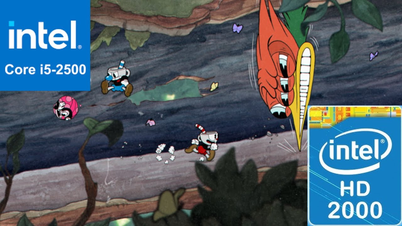 Cuphead Intel HD 2000 (Сверхмощный ПК)