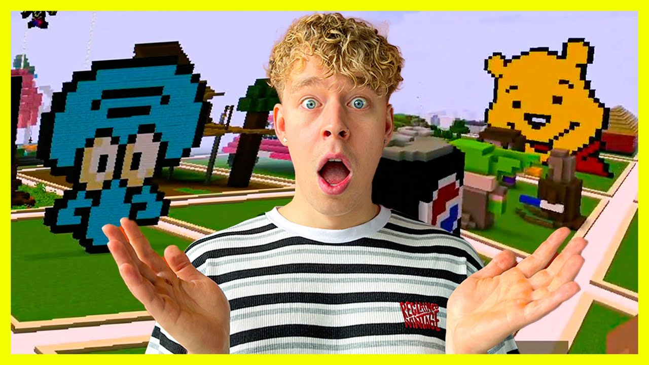 KUKA SEURAAJA TEKEE HIENOIMMAN TAIDETEOKSEN VOITTAA 100e - Minecraft