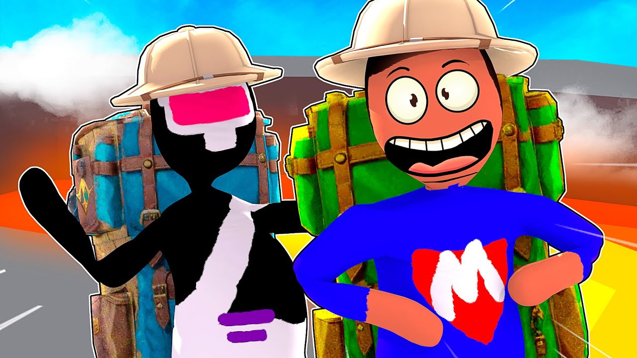 ESCALAMOS LA MONTAÑA MÁS ALTA EN LA PLASTILINA TROLL EN MINECRAFT 🏔️😱