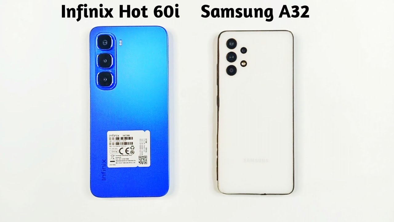Samsung Galaxy A32 Vs Infinix Hot 60i | Speed Test